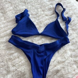 SHEIN Blue Bikini Set